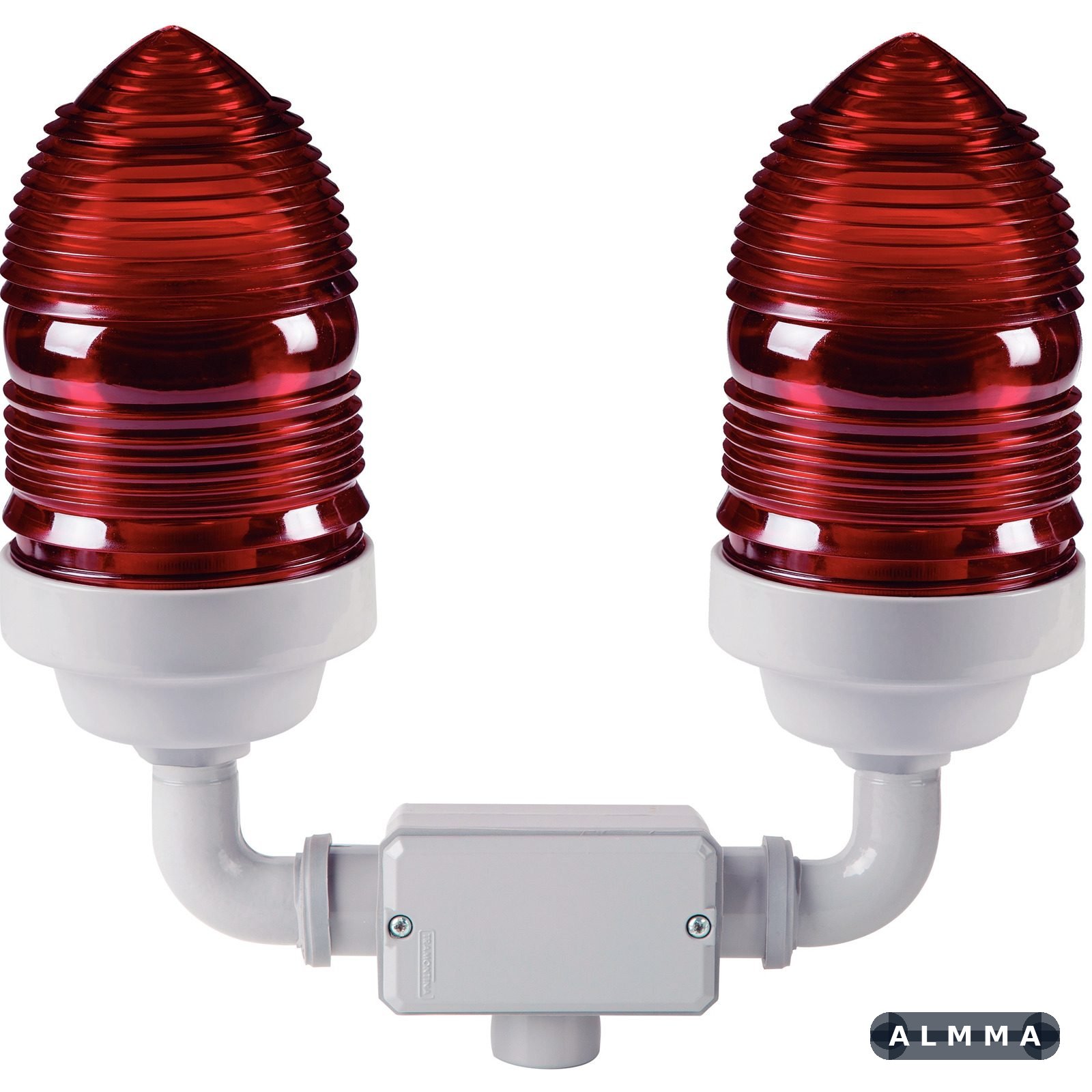 Sinalizador Duplo Vermelho 60 W Tramontina em Alumínio 1 UNIDADES EMB.MINIMA