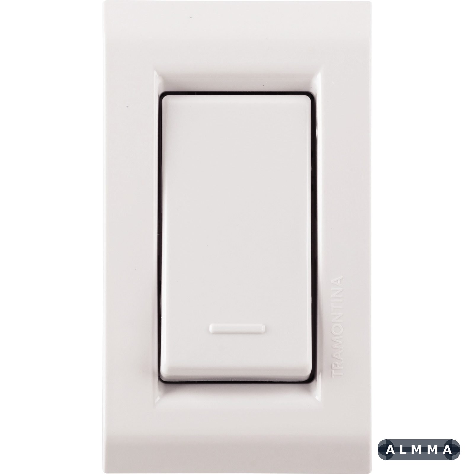 Conjunto para Móvel 1 Interruptor Simples 10 A Tramontina Liz Branco 10 UNIDADES EMB.MINIMA