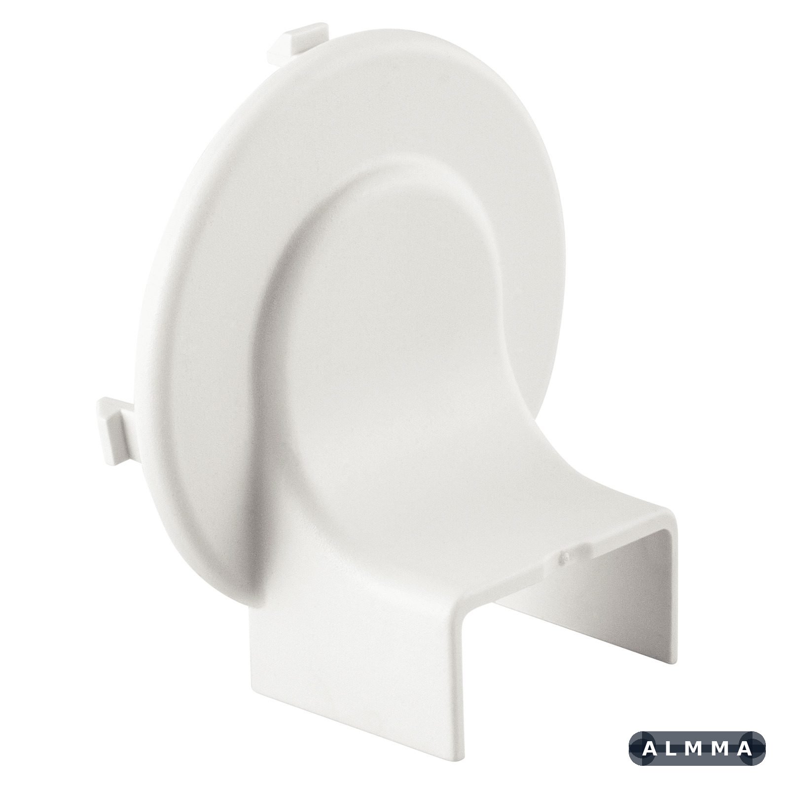 Conector de Saída para Canaleta 20x10 mm Tramontina Branco para Lizflex 50 UNIDADES EMB.MINIMA