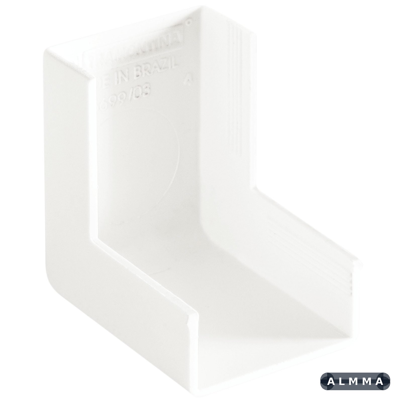Cotovelo Externo 20x10 mm Tramontina Branco Lizflex 50 UNIDADES EMB.MINIMA