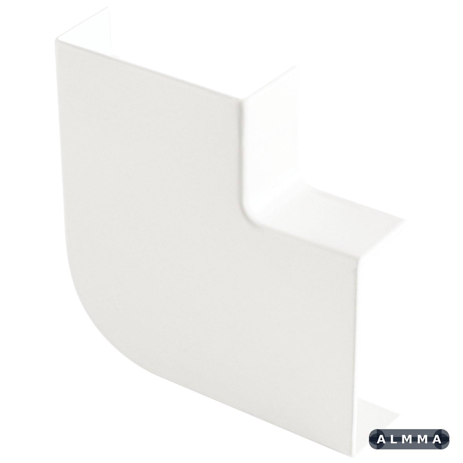 Cotovelo 90 Graus para Canaleta 50x20mm Branco Lizflex 25 UNIDADES EMB.MINIMA