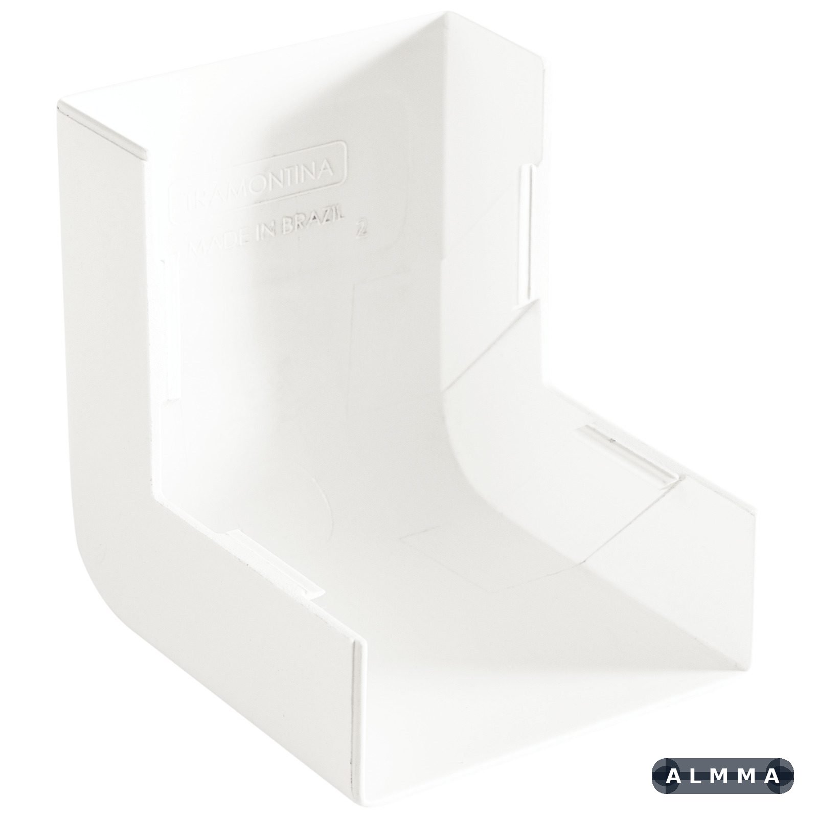 Cotovelo Externo para Canaleta 50x20mm Branco Lizflex 25 UNIDADES EMB.MINIMA
