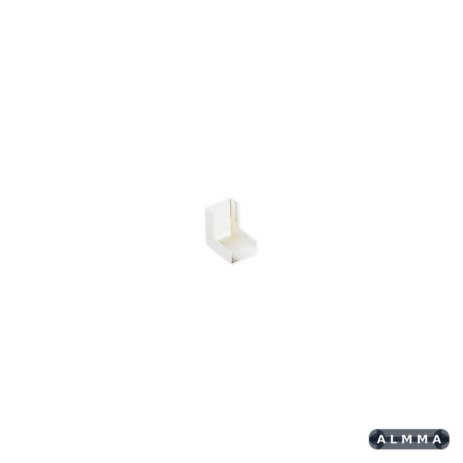 Cotovelo Externo para Canaleta 40x20mm Branco Lizflex 25 UNIDADES EMB.MINIMA
