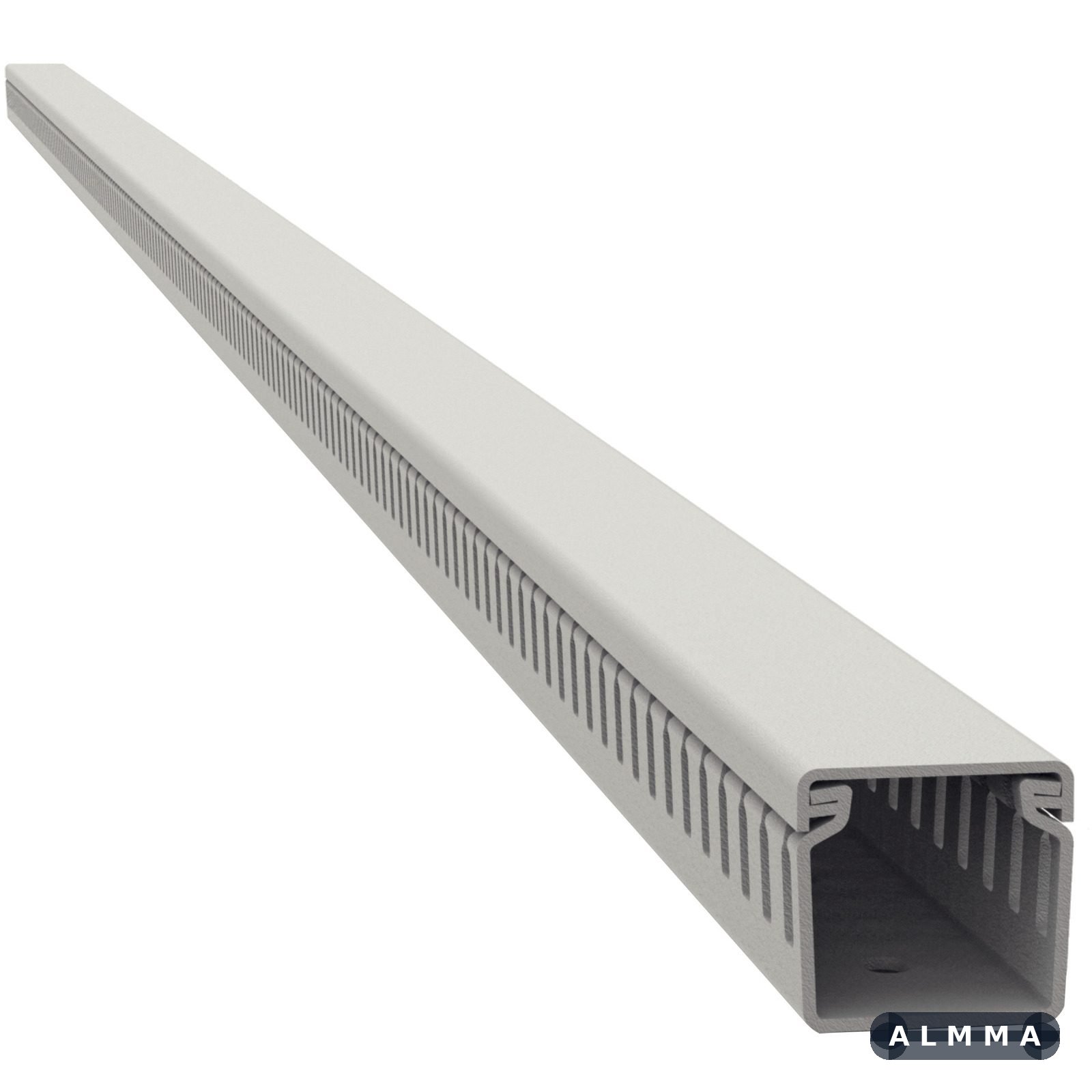 Canaleta para Painel Aberta 30x30x2000 mm Tramontina Cinza 12 UNIDADES EMB.MINIMA