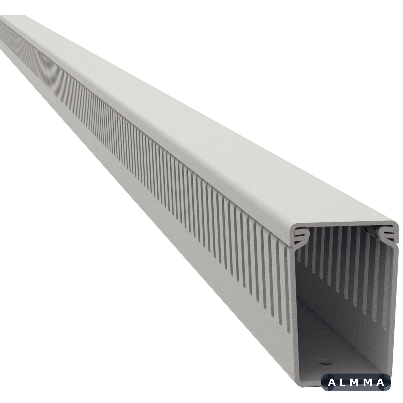 Canaleta para Painel Aberta 50x50x2000 mm Tramontina Cinza 4 UNIDADES EMB.MINIMA