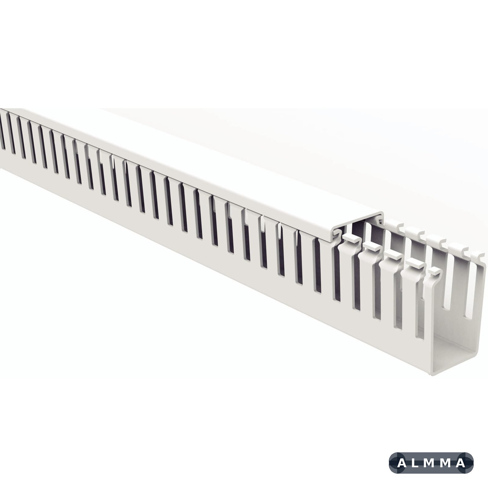 Canaleta para Painel Tramontina Aberta Branca 30x50x2000 mm 8 UNIDADES EMB.MINIMA