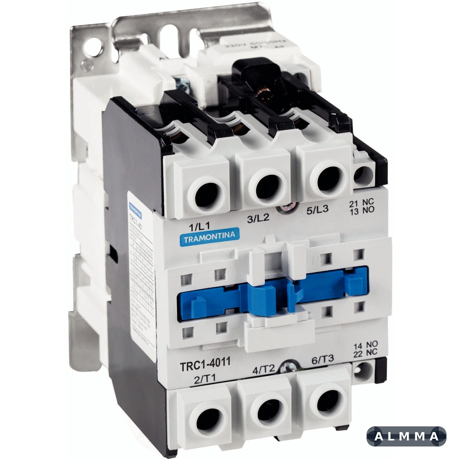 Contator Tripolar Tramontina TRC1-4011 40 A 220 Vca 1NA+1NF 1 UNIDADES EMB.MINIMA