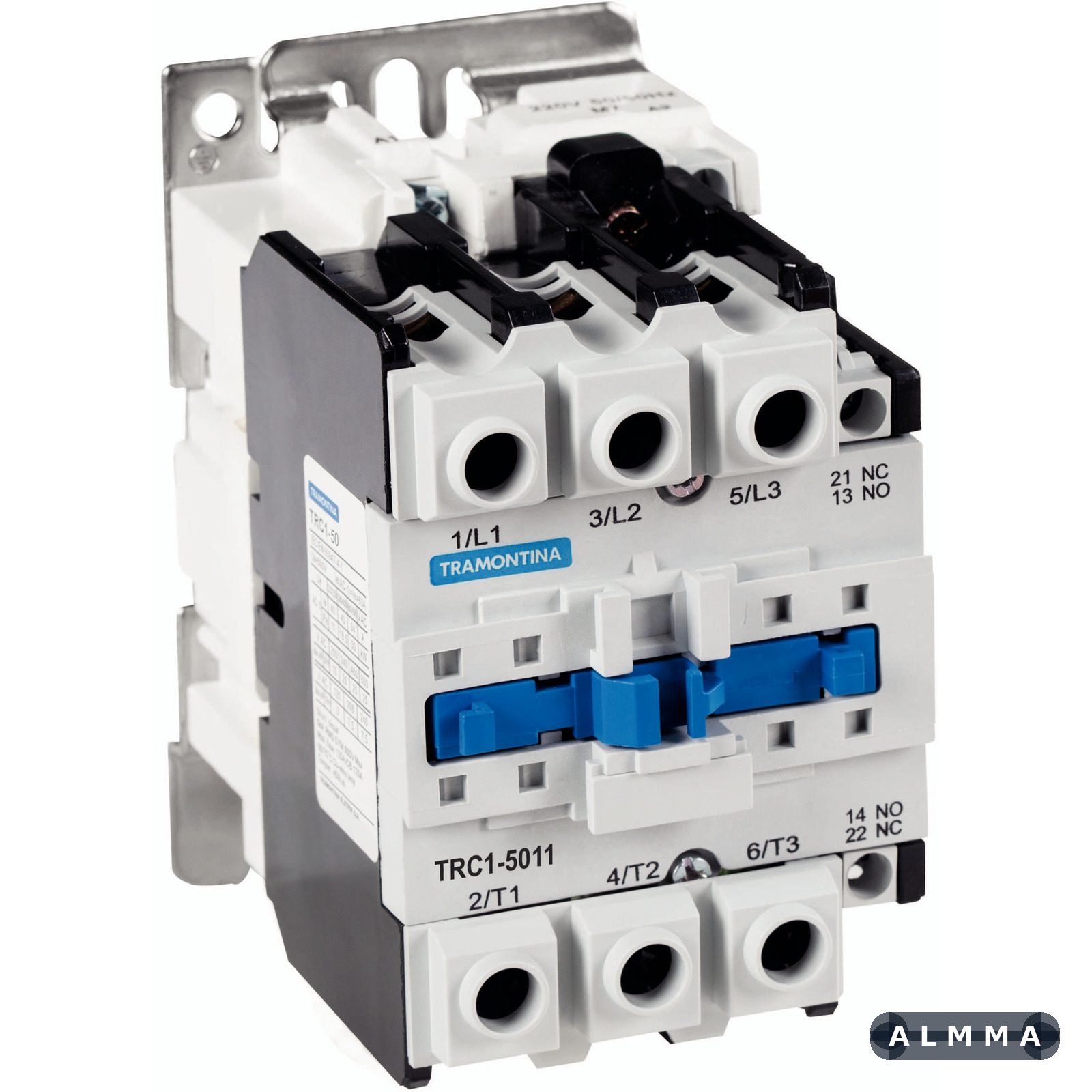 Contator Tripolar Tramontina TRC1-5011 50 A 220 Vca 1NA+1NF 1 UNIDADES EMB.MINIMA