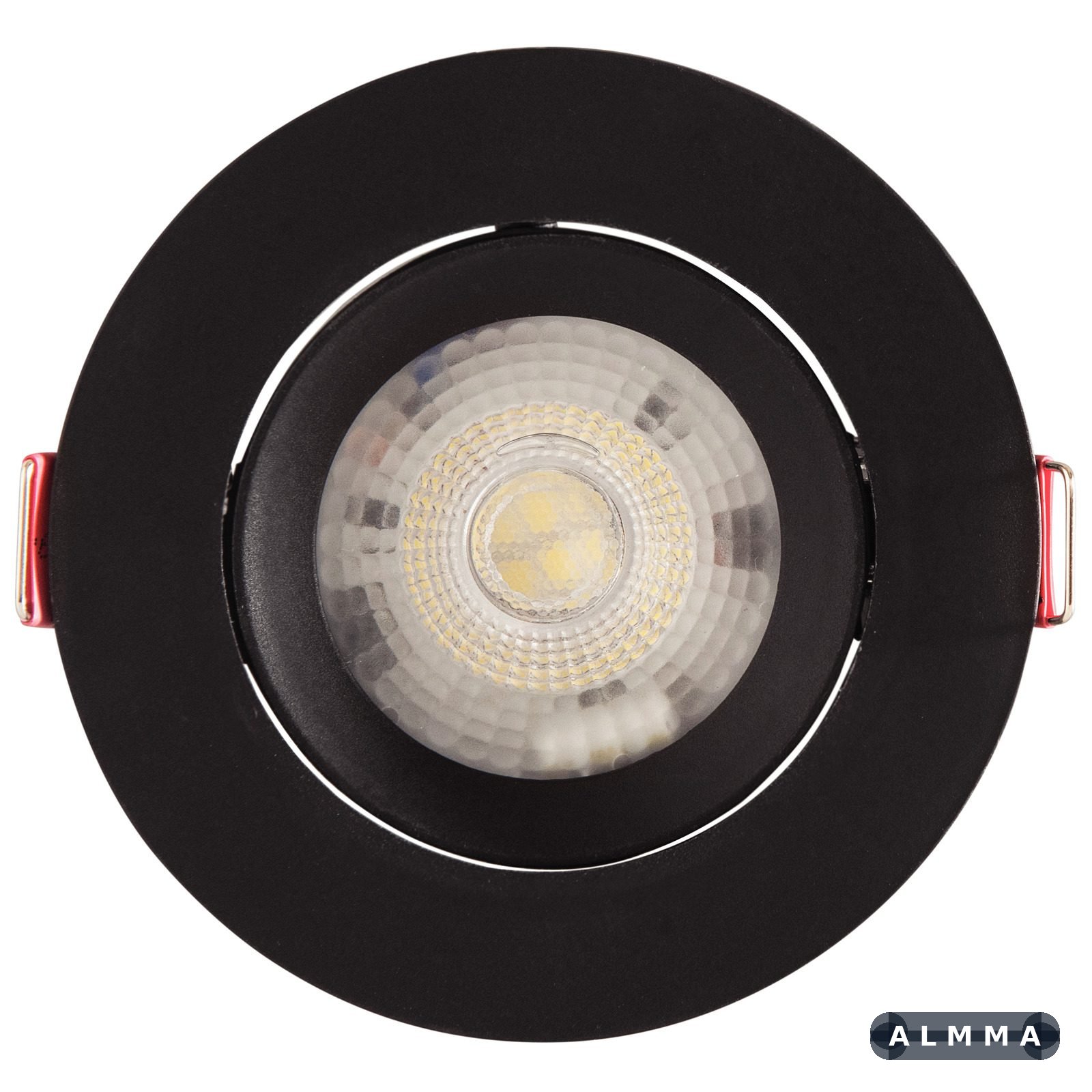 Spot LED Tramontina Redondo 5 W 3000 K Preto com Luz Amarela 1 UNIDADES EMB.MINIMA