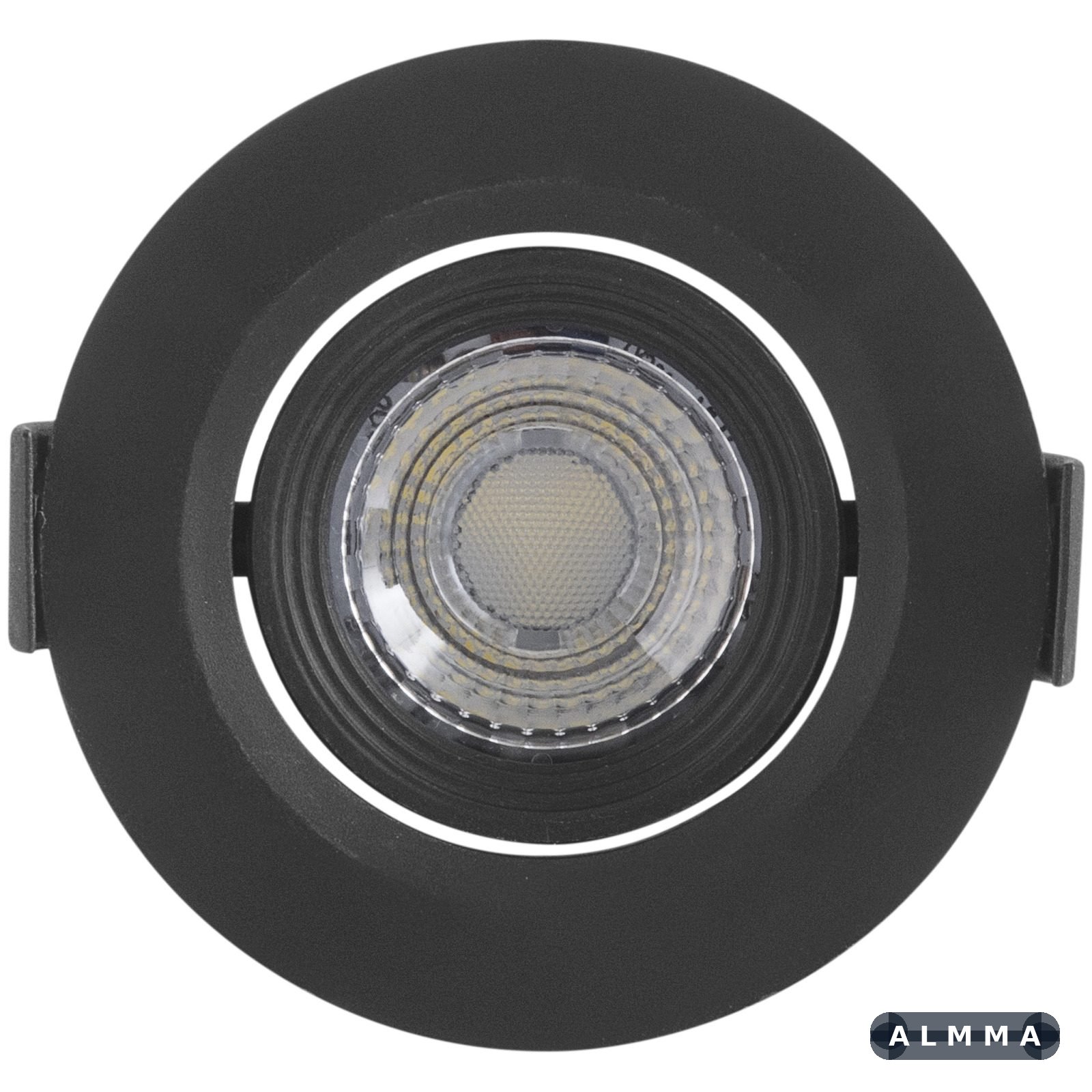 Spot Led Redondo 3 W 3000K Preto Tramontina 50 UNIDADES EMB.MINIMA