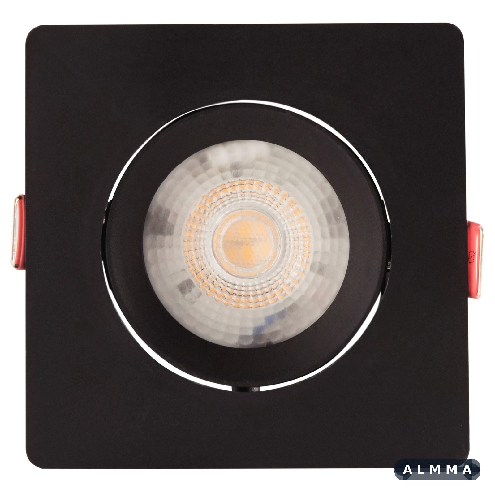 Spot LED Tramontina Quadrado 3 W 6500 K Preto com Luz Branca 1 UNIDADES EMB.MINIMA