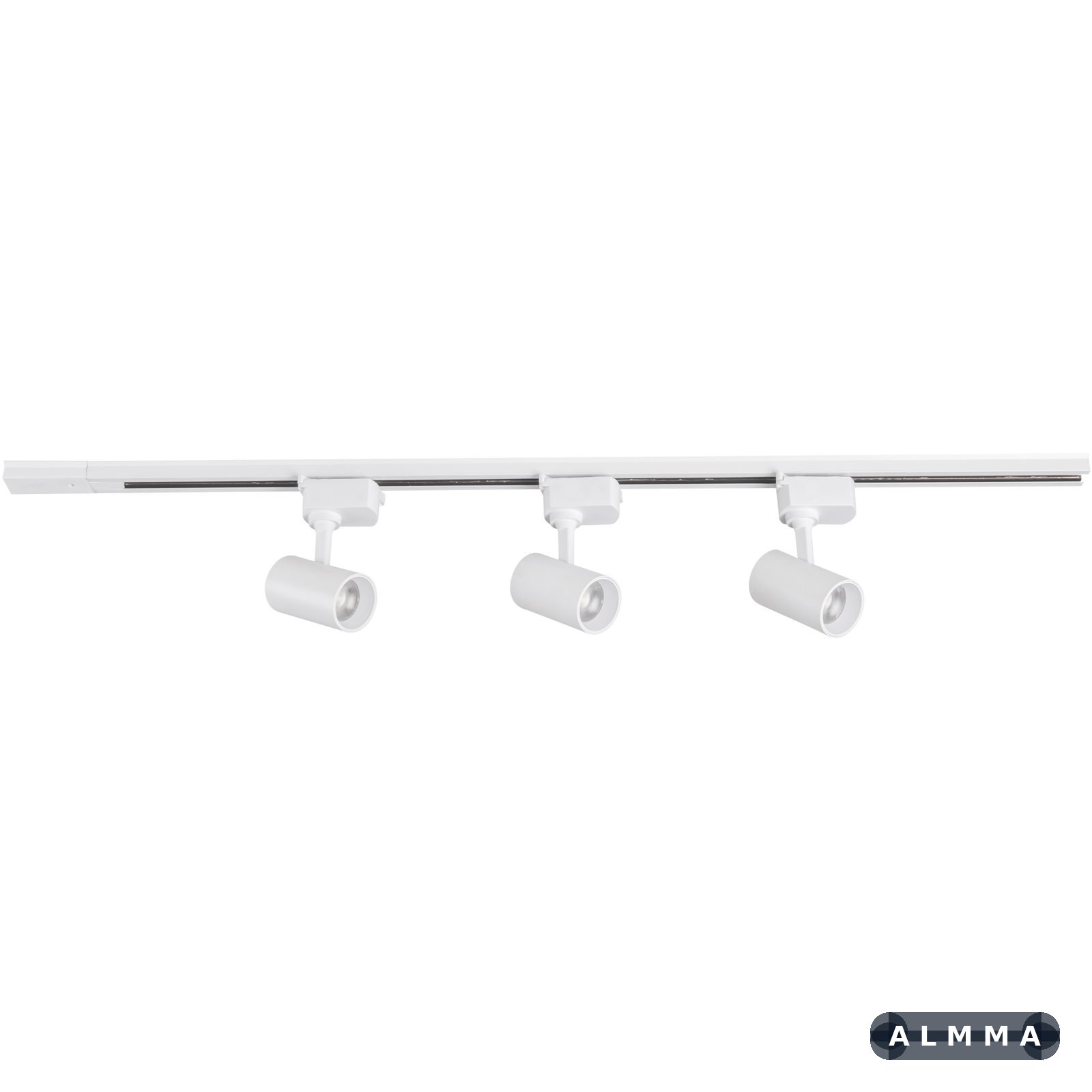 Luminária Trilho Eletrificado Tramontina 1 m com 3 Spots 5 W Branco 3000K Luz Amarela 5 UNIDADES EMB.MINIMA