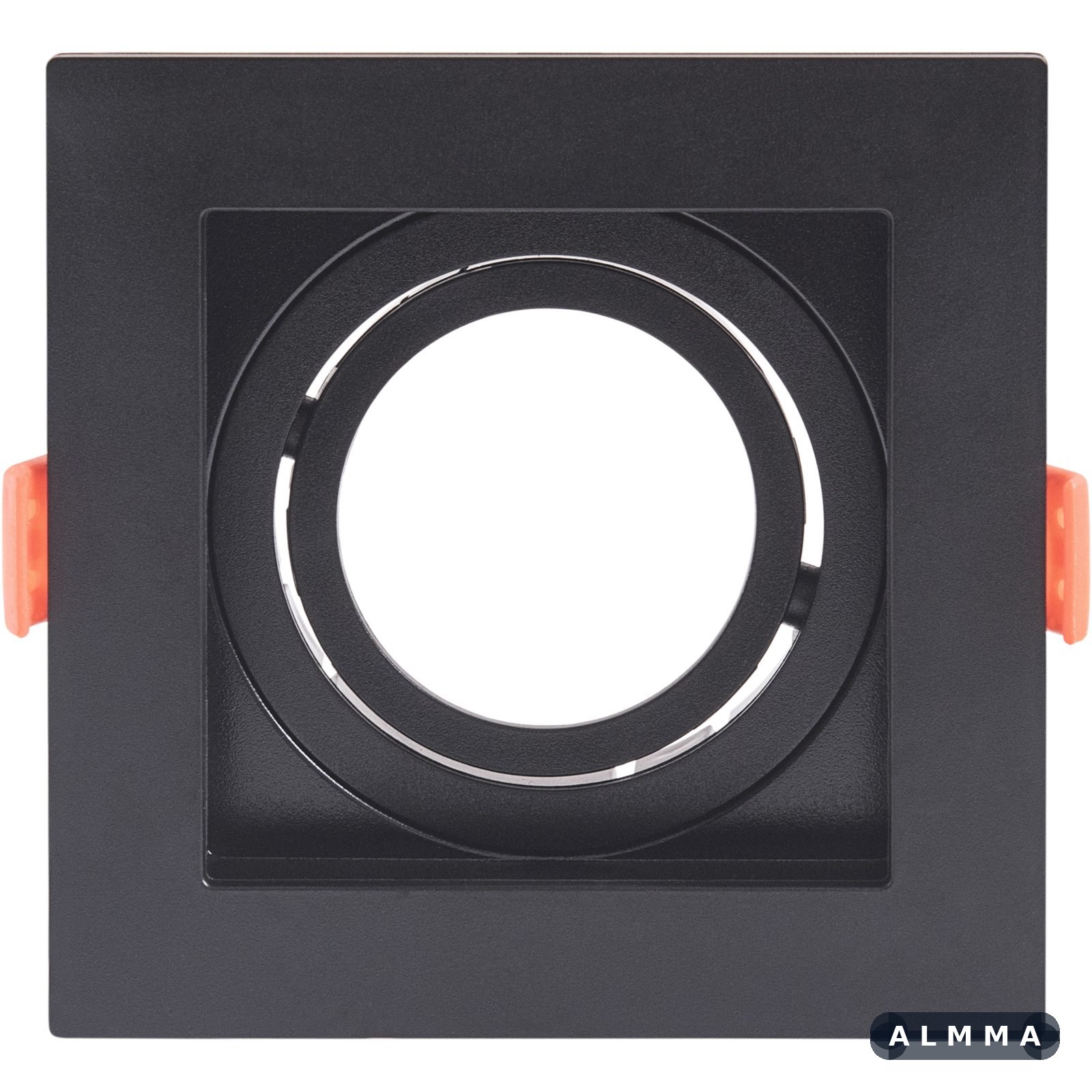 Suporte para lâmpada LED direcional MR16 Tramontina de Embutir Quadrado Recuado 20 UNIDADES EMB.MINIMA