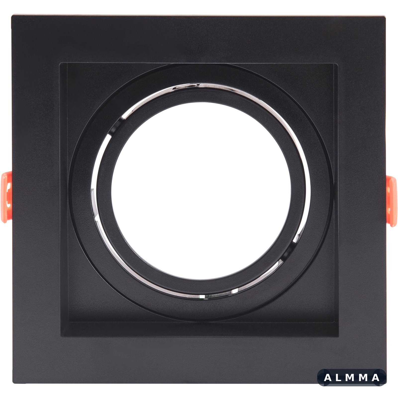 Suporte para lâmpada LED direcional AR70 Tramontina de Embutir Quadrado Recuado 20 UNIDADES EMB.MINIMA