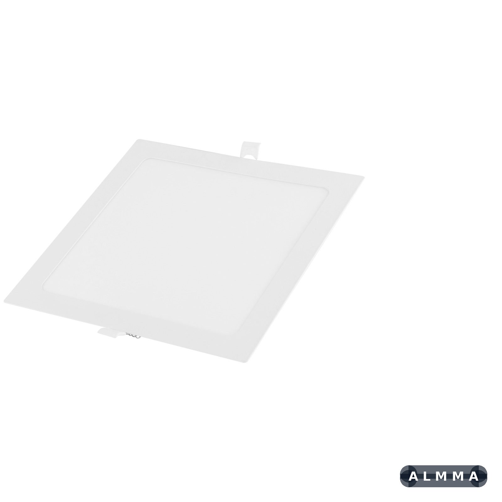 Plafon LED Tramontina Quadrado de Embutir Slim 18 W Bivolt 3000 K Luz Amarela 30 UNIDADES EMB.MINIMA