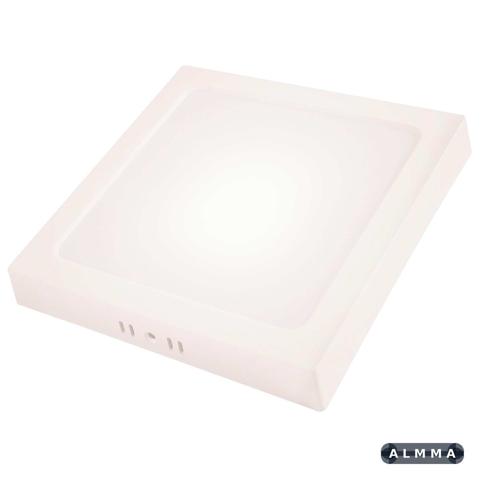Plafon LED Tramontina Quadrado Backlight de Sobrepor 1000 lm 12 W Bivolt 4000 K Luz Neutra 1 UNIDADES EMB.MINIMA