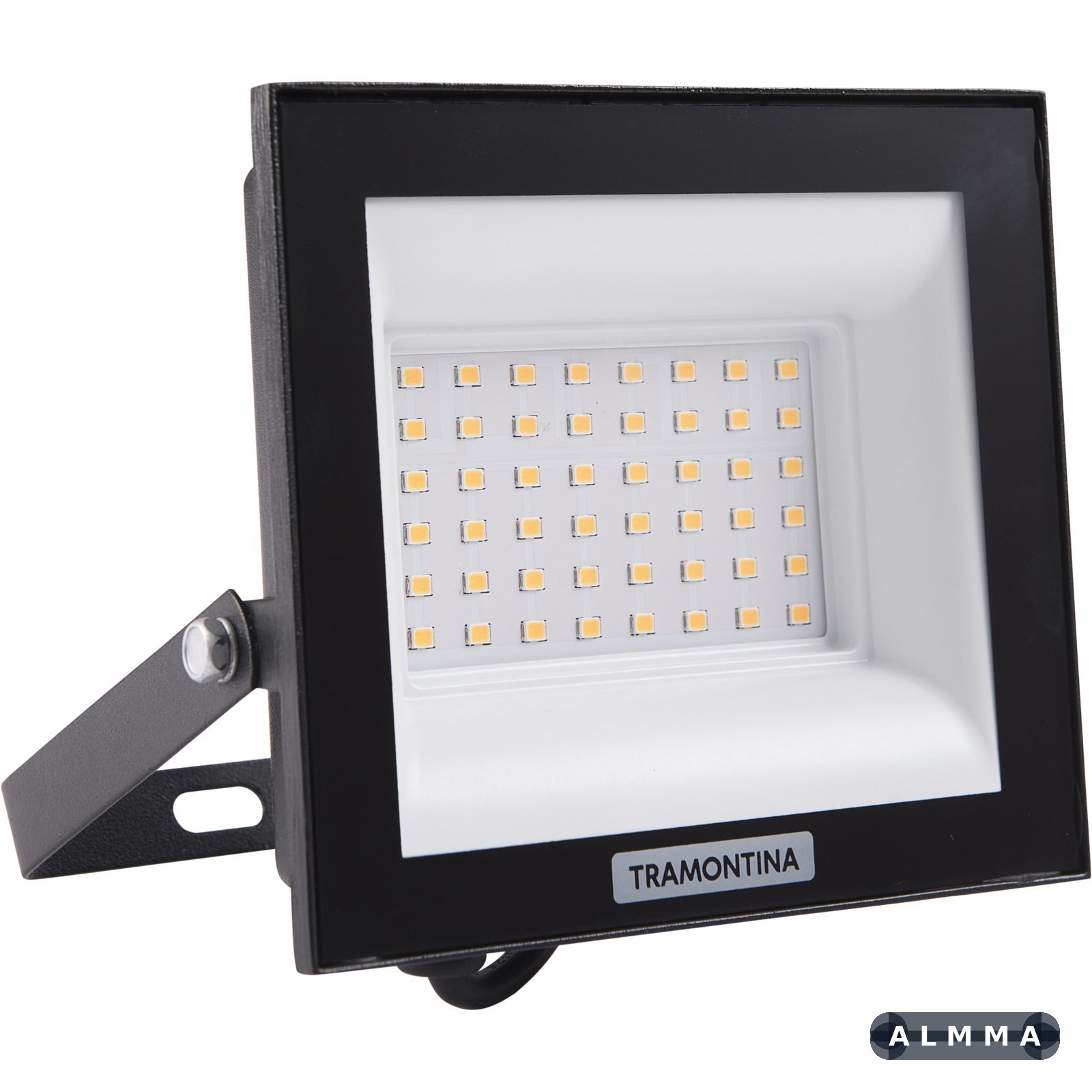 Refletor LED Tramontina 3400 lm 50W (T50) 3000 K Luz Amarela 10 UNIDADES EMB.MINIMA