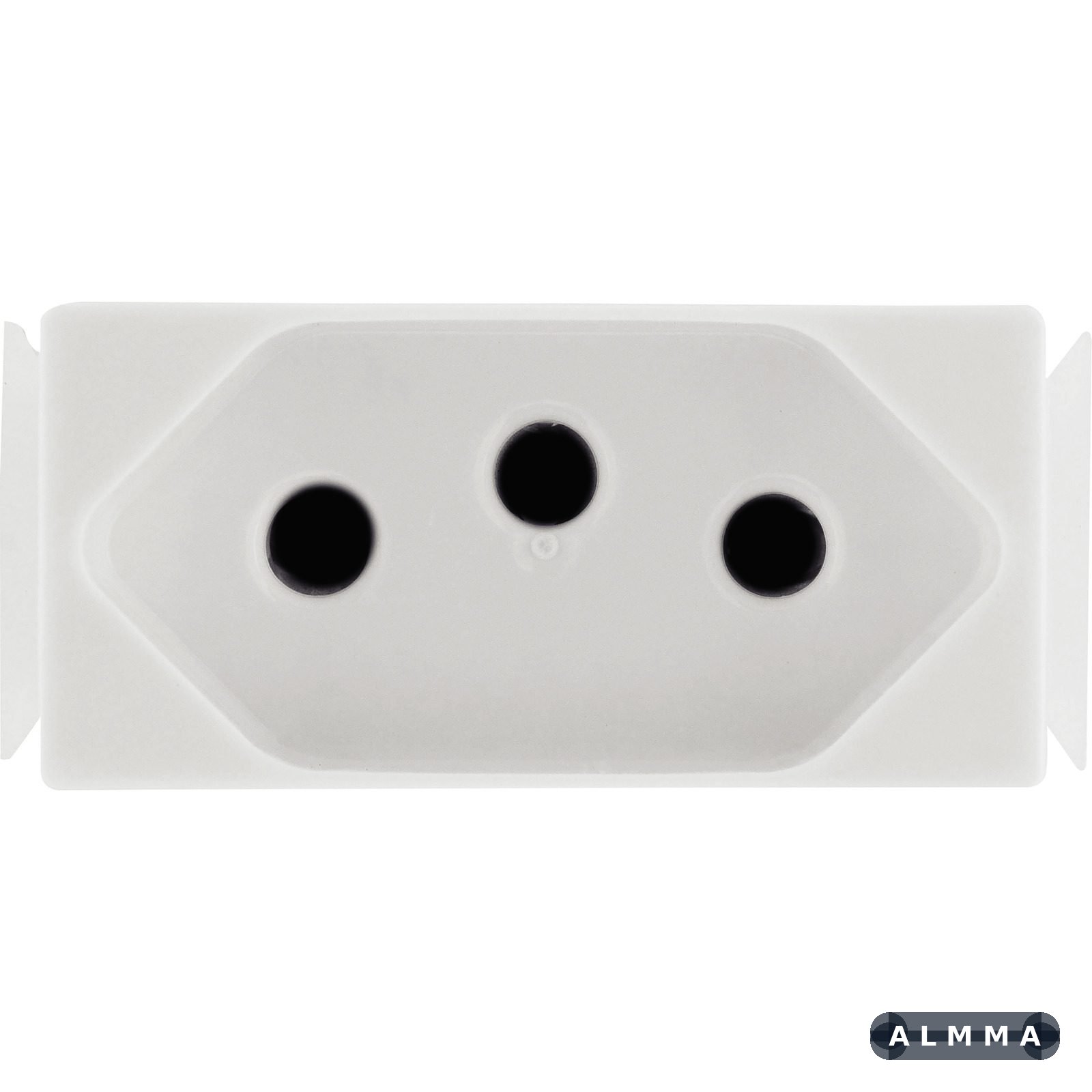 Módulo Tomada 2P+T Tramontina Aria 20 A 250 V Branco 50 UNIDADES EMB.MINIMA