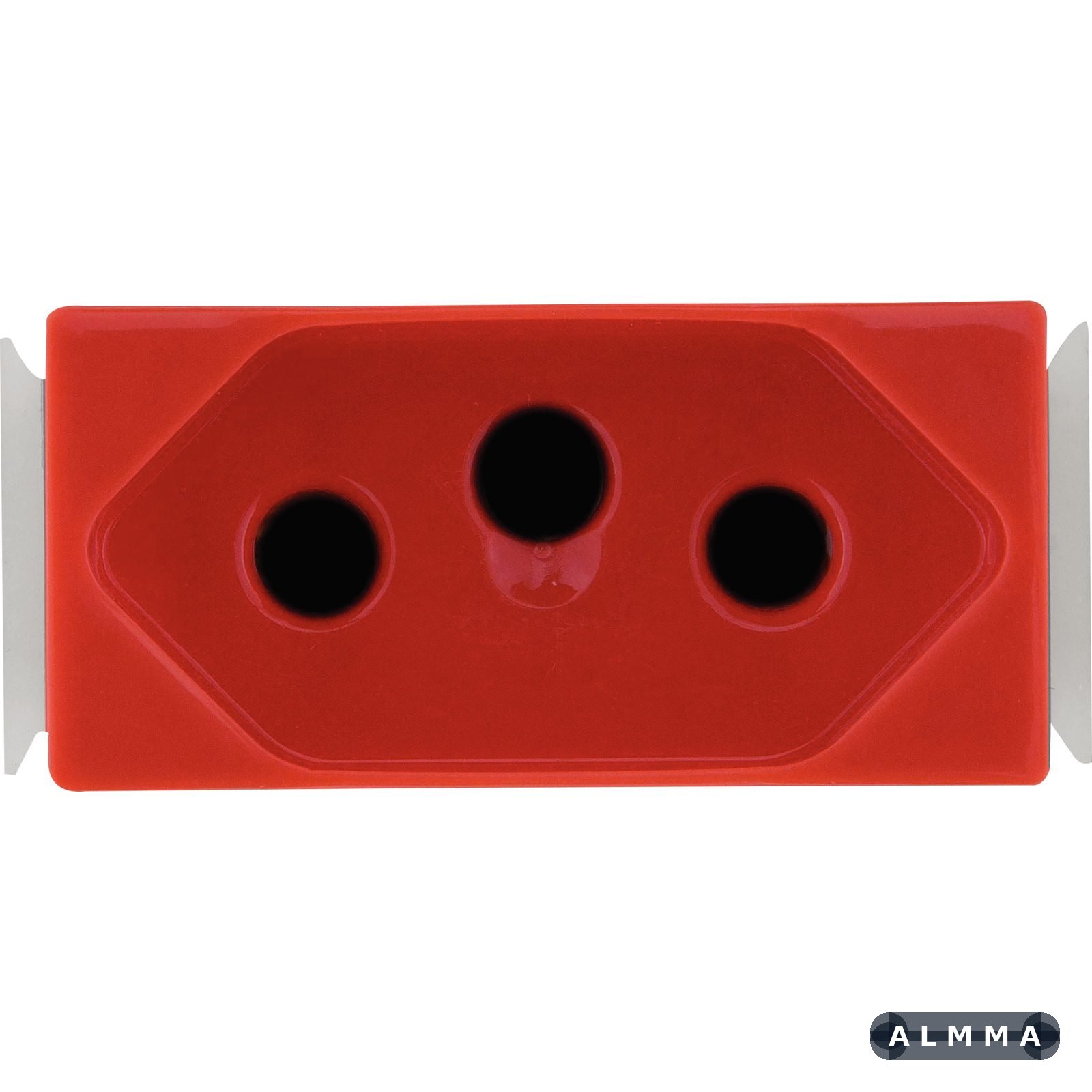 Módulo Tomada 2P+T Tramontina Aria 20 A 250 V Vermelho 20 UNIDADES EMB.MINIMA