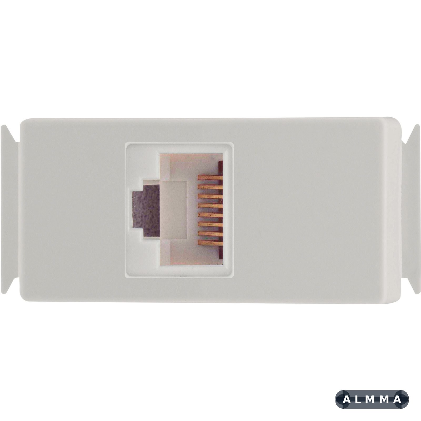 Módulo para Tomada para Transmissão de Dados RJ45 cat. 6 Tramontina Aria Branco 20 UNIDADES EMB.MINIMA