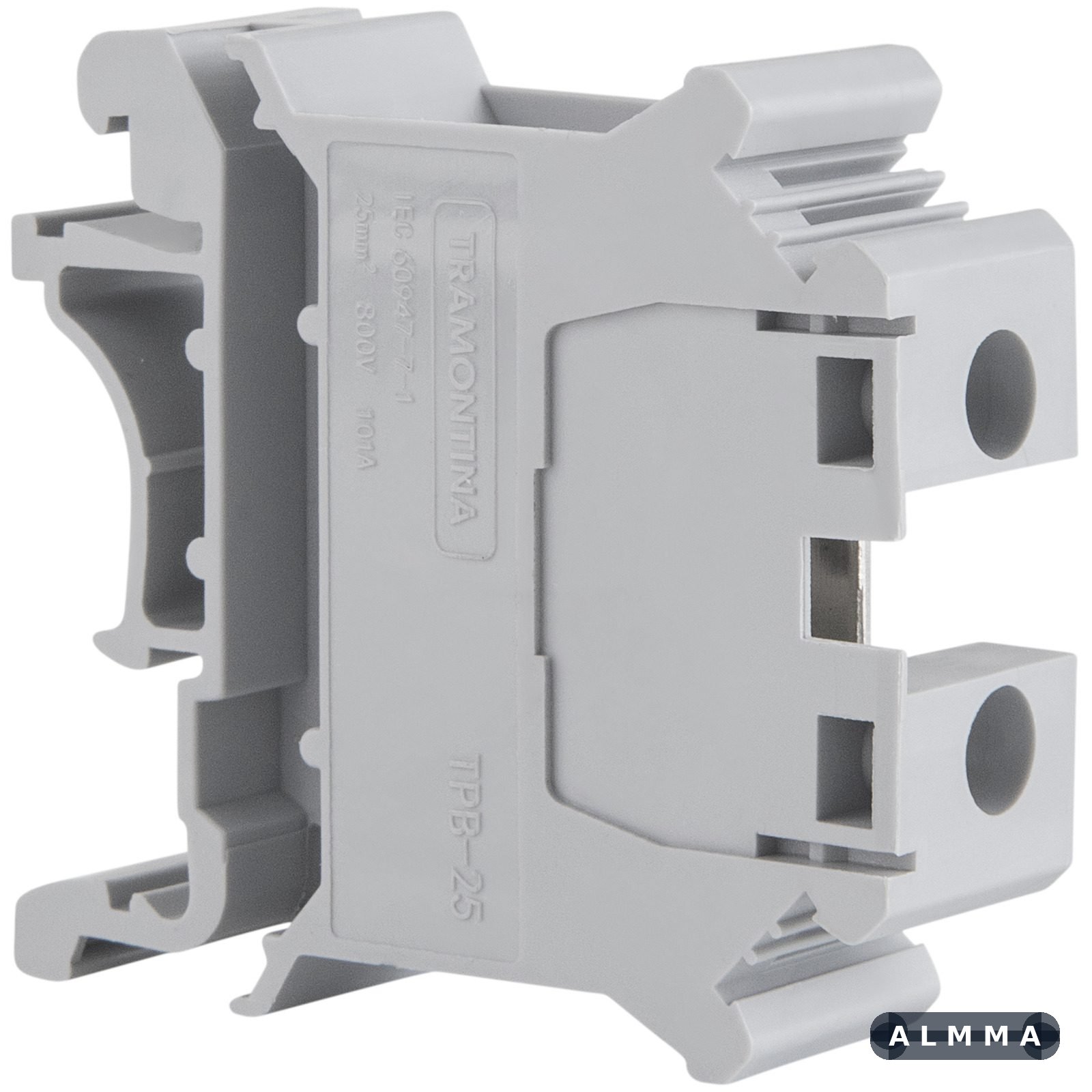Borne de Conexão a Parafuso Cinza 25 mm² Tramontina TPB-25 40 UNIDADES EMB.MINIMA