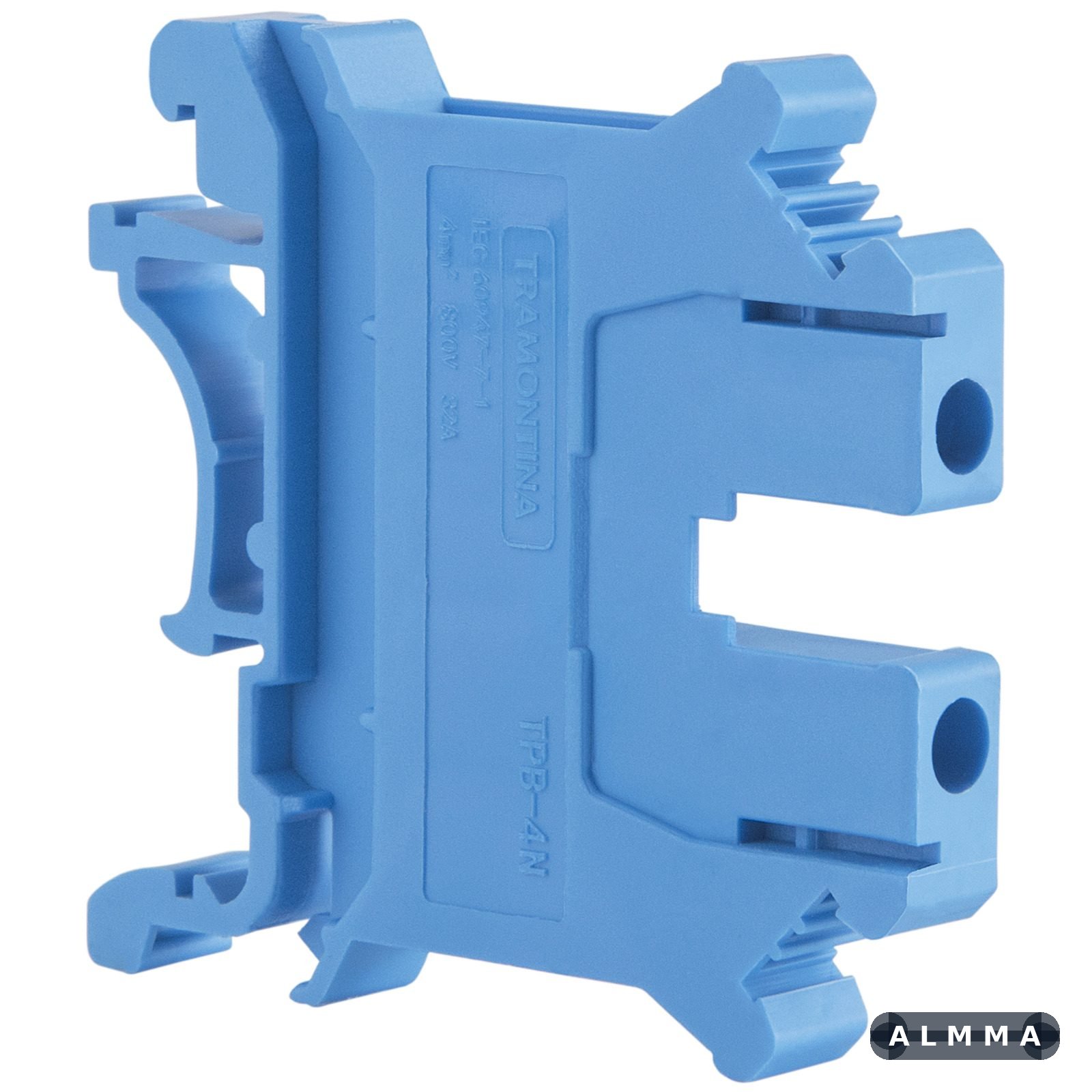Borne de Conexão a Parafuso Azul 4 mm² Tramontina TPB-4N 100 UNIDADES EMB.MINIMA