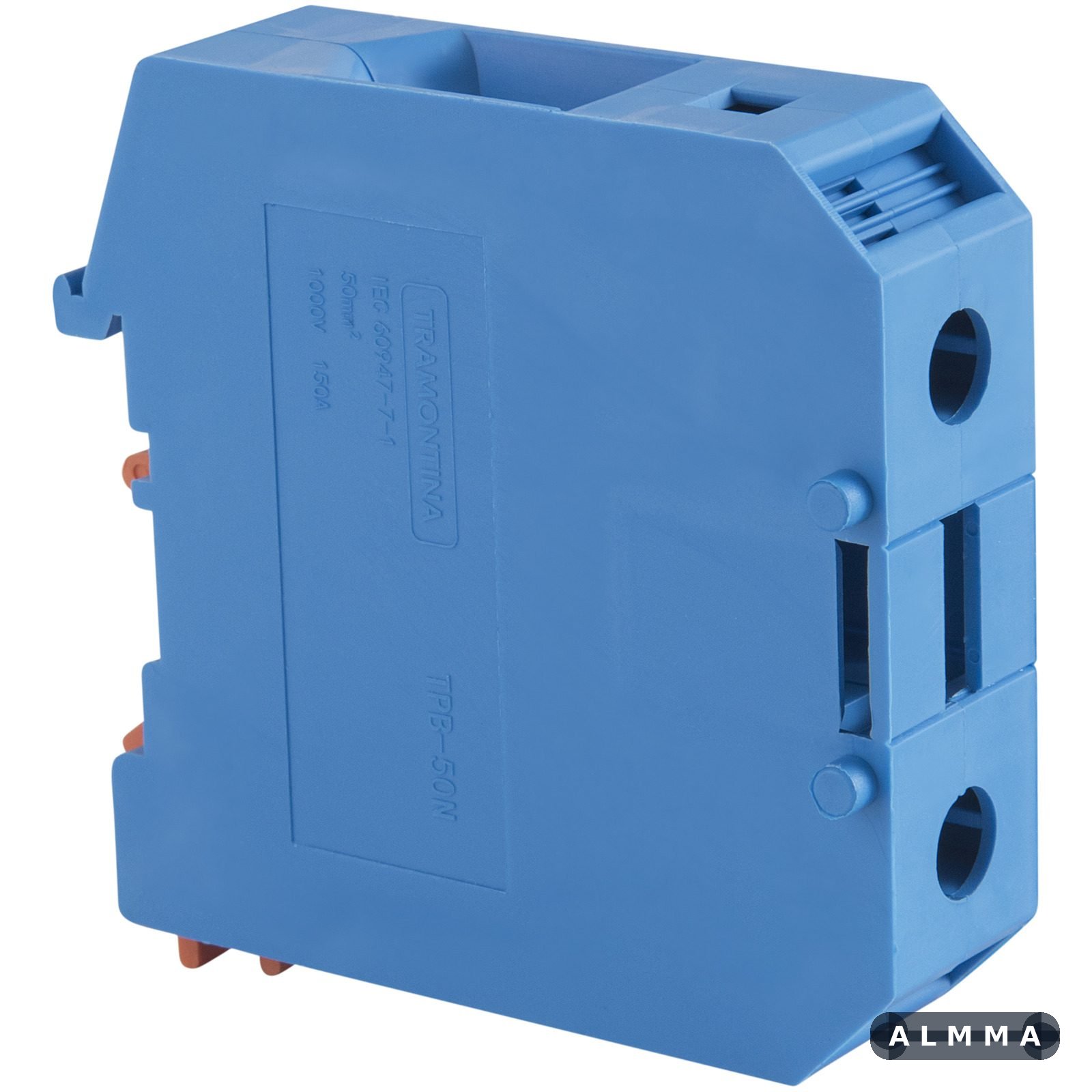 Borne de Conexão a Parafuso Azul 50 mm² Tramontina TPB-50N 10 UNIDADES EMB.MINIMA