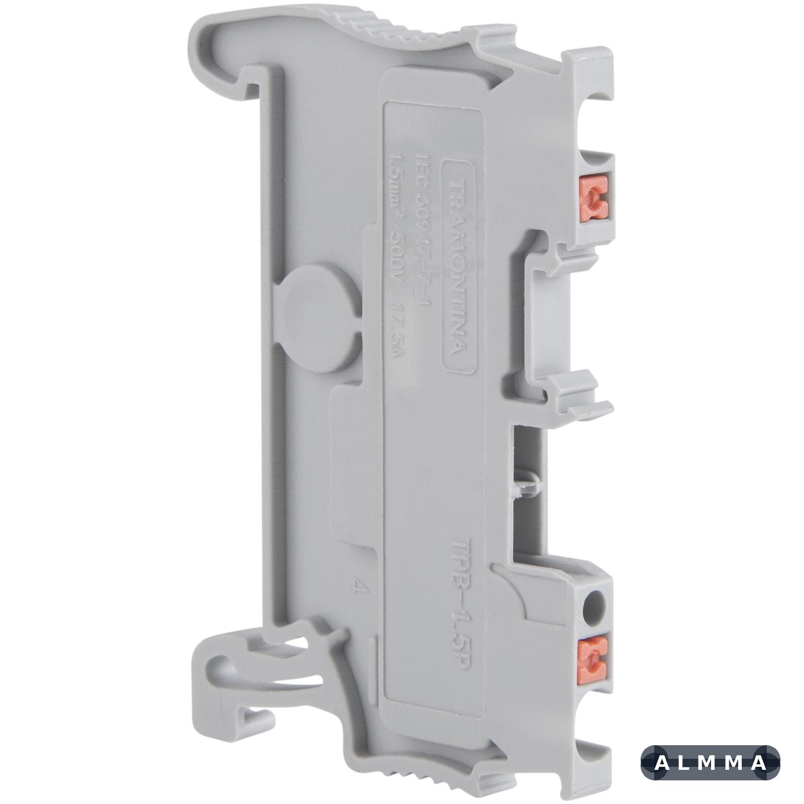Borne de Conexão Push-In Cinza 1,5 mm² Tramontina TPB-1.5P 100 UNIDADES EMB.MINIMA