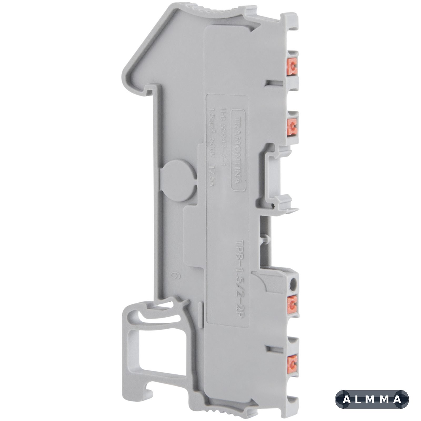 Borne de Conexão Push-In Cinza 10 mm² Tramontina TPB-10P 100 UNIDADES EMB.MINIMA