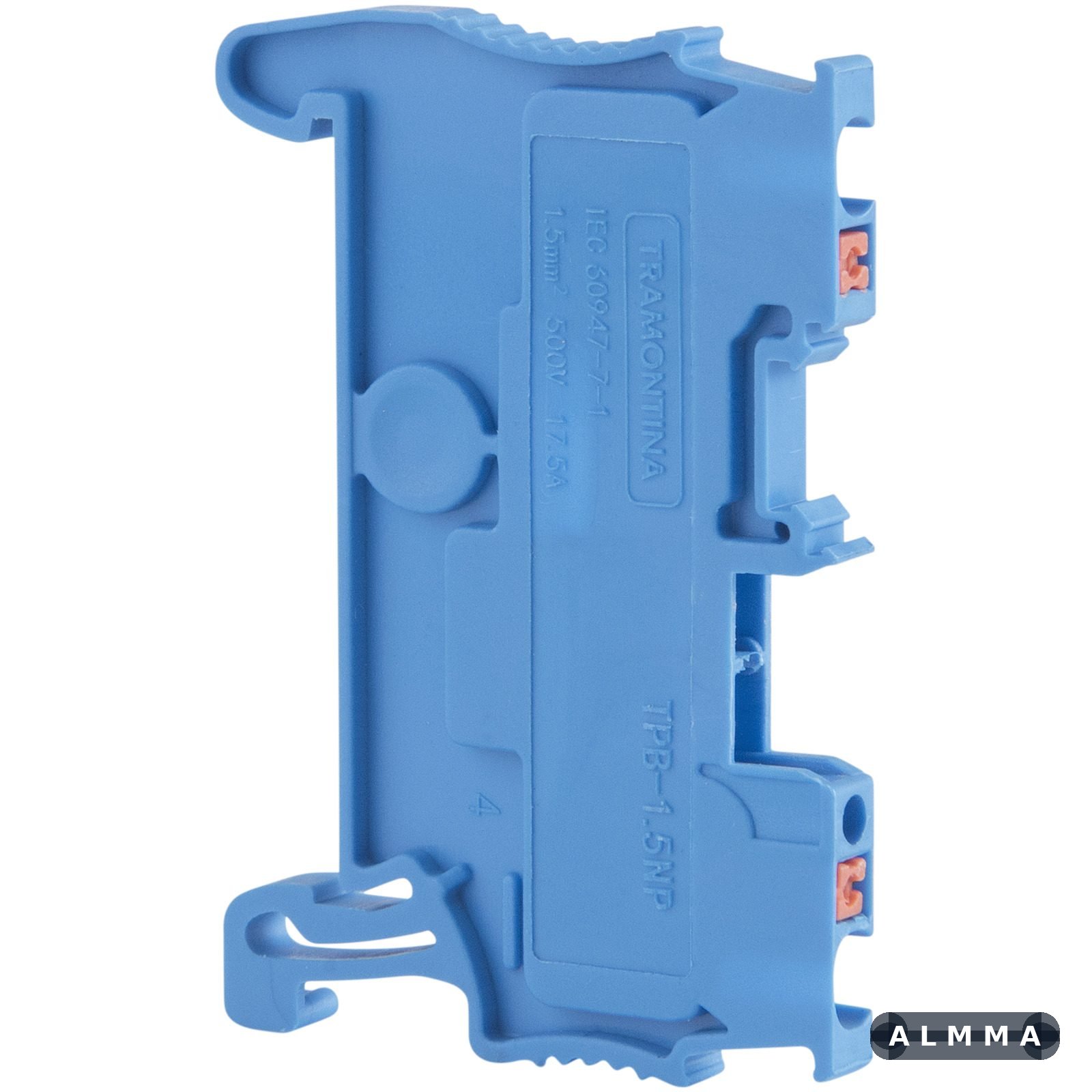 Borne de Conexão Push-In Azul 1,5 mm² Tramontina TPB-1.5NP 100 UNIDADES EMB.MINIMA