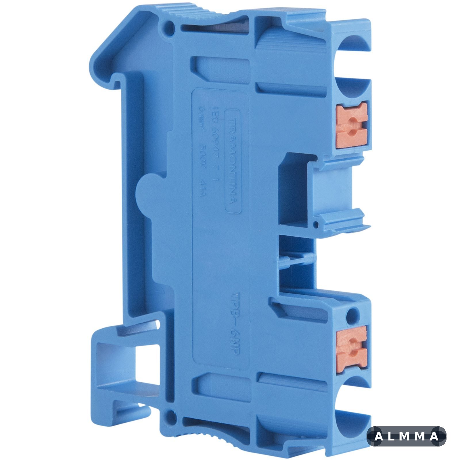 Borne de Conexão Push-In Azul 6 mm² Tramontina TPB-6NP 50 UNIDADES EMB.MINIMA