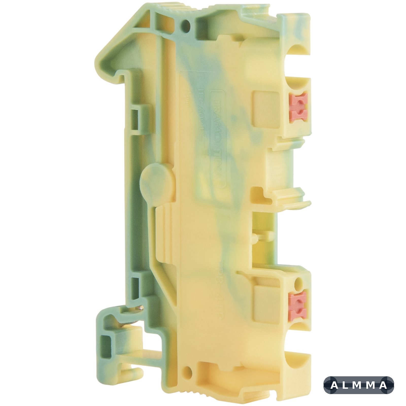 Borne de Conexão Push-In Verde/Amarelo 4 mm² Tramontina TPB-4TP 50 UNIDADES EMB.MINIMA