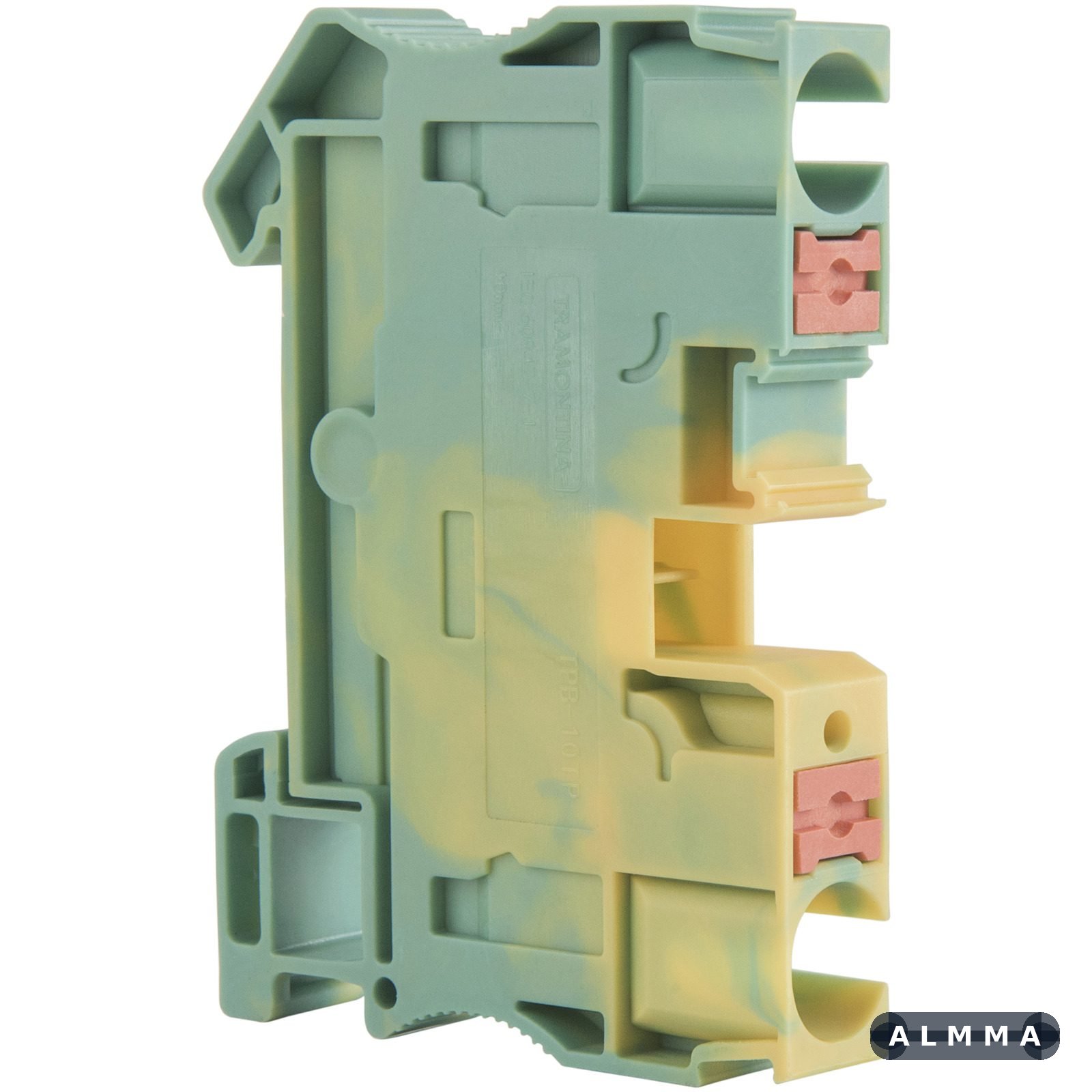 Borne de Conexão Push-In Verde/Amarelo 10 mm² Tramontina TPB-10TP 50 UNIDADES EMB.MINIMA