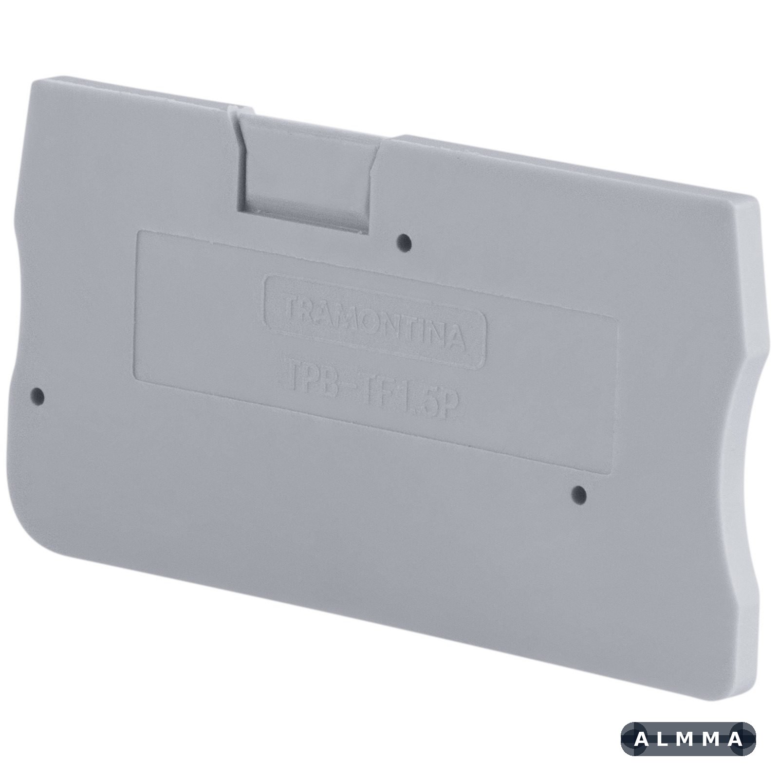 Tampa Lateral para Borne de Conexão Push-In 1,5 mm² Tramontina TPB-TF1.5P, 20 peças. 1 UNIDADES EMB.MINIMA