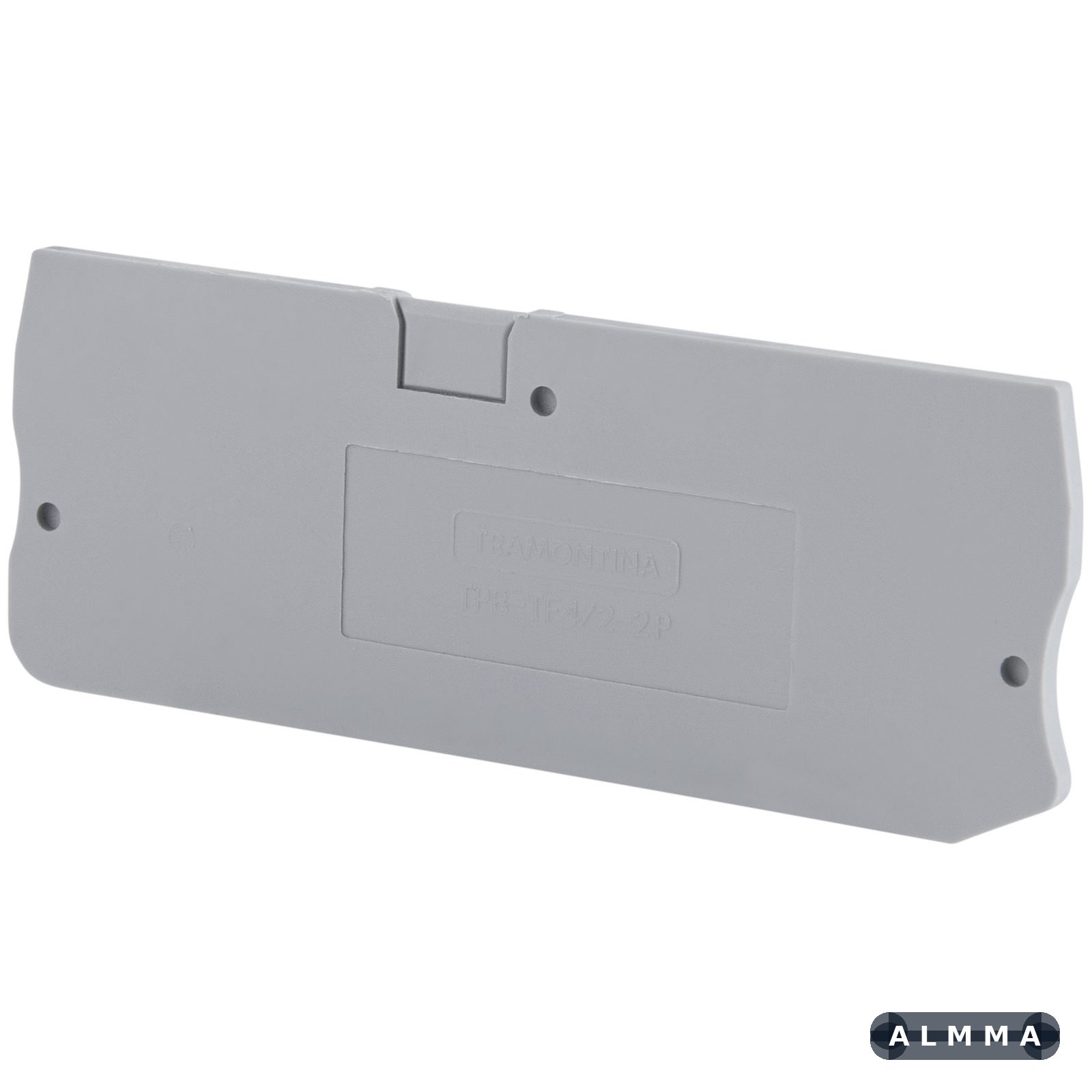 Tampa Lateral para Borne de Conexão Push-In 4 mm² Duplo Tramontina TPB-TF4/2-2P, 20 peças. 1 UNIDADES EMB.MINIMA