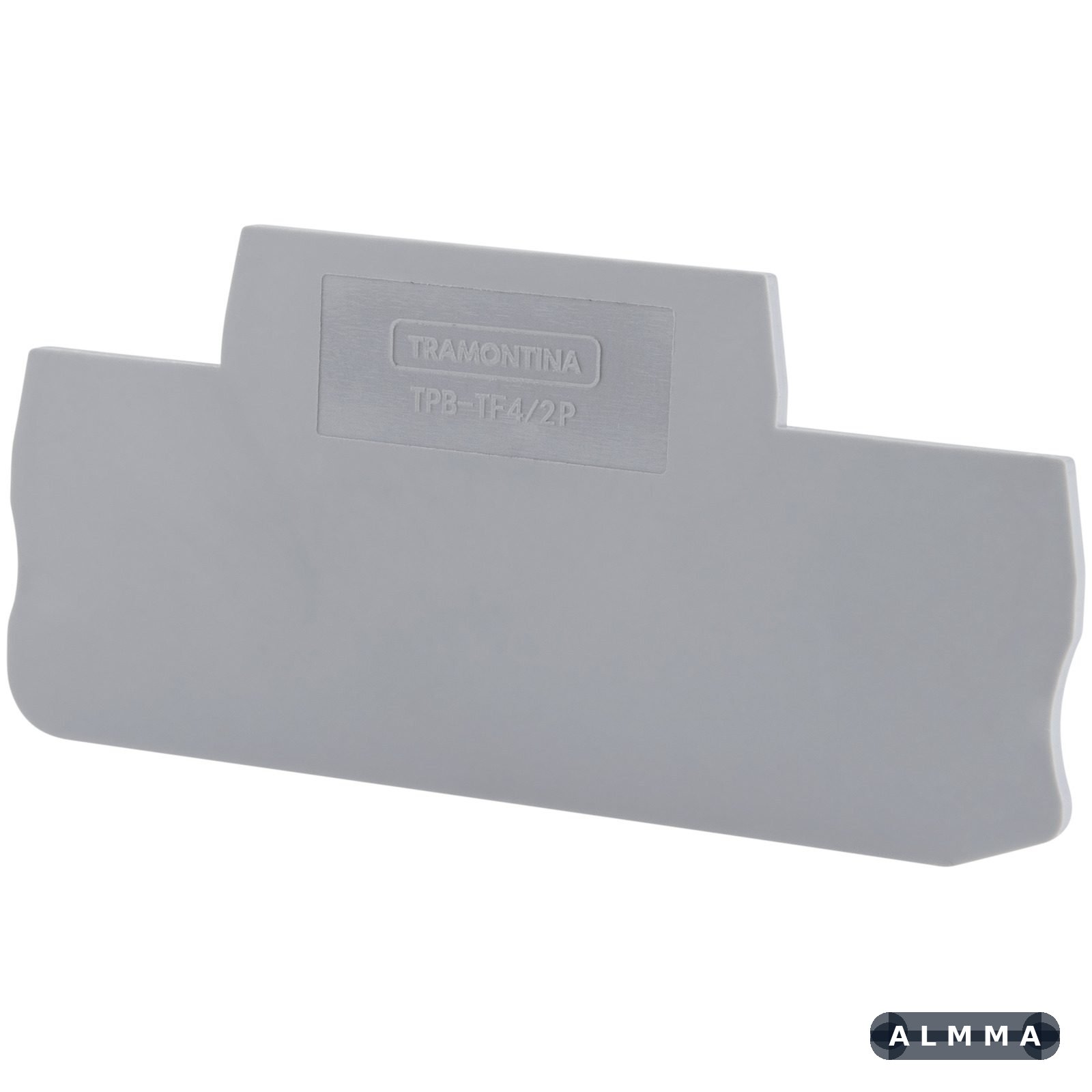 Tampa Lateral para Borne de Conexão Push-In 4 mm² com 2 Conexões Tramontina TPB-TF4/2P, 20 peças. 1 UNIDADES EMB.MINIMA