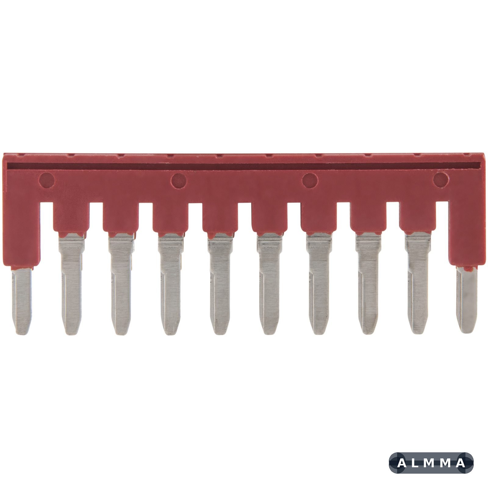 Barra de Conexão para Borne Push-In 4 mm² com 10 Conexões Tramontina TPB-BC4/10P 10 peças. 1 UNIDADES EMB.MINIMA